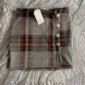 Fall women body con skirt